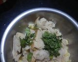 A picture of step 2 of Mix veg tikki.