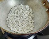 A picture of step 3 of Ragi Kheer.
