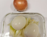 A picture of step 1 of Japanese boiled egg recipe.