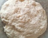 A picture of step 5 of Green and white pizza.