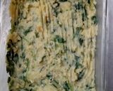 Foto langkah ke 4 dari resep Kentang Tuna Bayam Panggang.