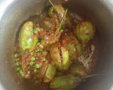 A picture of step 2 of Stuff Brinjal.