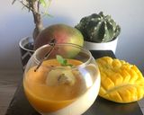 Une image de l'étape 14 de Panna cotta 🍍🥭🍍fruits exotiques 🌴noix de coco 🥥.