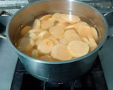 Foto del paso 1 de la receta: Dulce de batata con chocolate