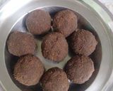 कोकनट चाँकलेट लाडू (coconut chocolate ladoo recipe in marathi) रेसिपी स्टेप 5 फोटो 