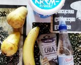 Pohárdesszert 😊! Ronda de finom 😊🍐🍌! recept fázis 1 fotója