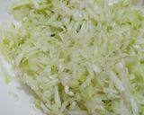 A picture of step 3 of Lauki ka raita.
