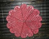 A picture of step 9 of Red Velvet Waffles.