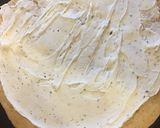 A picture of step 1 of Garden fresh Pita Pizza.