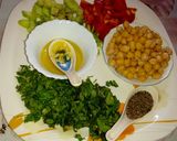 A picture of step 1 of Vegan Quinoa Salad.