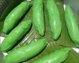 Foto langkah ke 5 dari resep Es Pisang Ijo Khas Makassar.