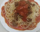 Foto del paso 4 de la receta: Spaghettis con carne Clooney