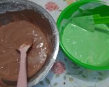 Foto langkah ke 5 dari resep Bolu kukus pandan coklat keju⭐.