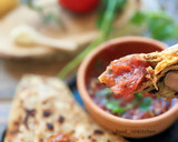 A picture of step 5 of Sattu paratha.