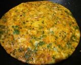 A picture of step 5 of Tamatay Anday😋🍳🍕.