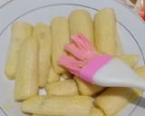 Foto langkah ke 2 dari resep Pisang Bakar Cokelat Keju Madu.