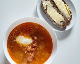 A picture of step 7 of Tangy sour crout and pork rib soup.