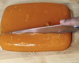 A picture of step 8 of Bombay Karachi Halwa.