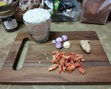 Foto langkah ke 1 dari resep Bubur Ebi ala aku.