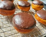 صورة لخطوة 22 من وصفة دوناتس بصوص الجاناش 🍩 Boston Cream Donuts