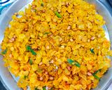 A picture of step 2 of Cornflakes Bhel.