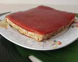 Foto del paso 8 de la receta: Tarta de calabacín con gelatina de tomate