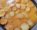Foto langkah ke 4 dari resep Pizza telur kentang teflon (super kilat).