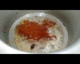 A picture of step 3 of بھنڈی گوشت.