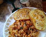 Spinach Rotini Bake with Meat Sauce & Homemade Garlic Toast recipe step 6 photo