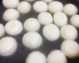A picture of step 5 of Ras Malai.