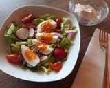 Diós, tojásos vitaminsaláta recept fázis 4 fotója
