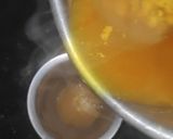 A picture of step 2 of Aatu Moolai Masala or Goat Brain Masala.