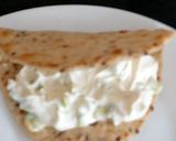 A picture of step 3 of My Soft Cheese with chopped Cucumber Afternoon Tea.