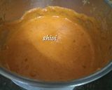 A picture of step 3 of Matar panner.