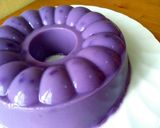 Foto langkah ke 3 dari resep Puding Santan Ubi Ungu.