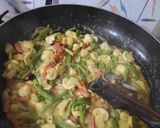 A picture of step 7 of White sauce pasta.