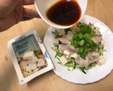 五花肉配鹽滷豆腐溫沙拉的食譜步驟4照片