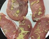Fokhagymás dubarry sertésszelet (keto) burgonyapürével (nem keto) recept fázis 1 fotója