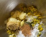 A picture of step 2 of Mexican starter corn cheese balls.