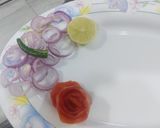 A picture of step 3 of Chatpaty kurkury Bombil fish fry.