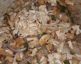A picture of step 7 of Chicken Quiche.