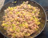 Foto del paso 7 de la receta: Revuelto de Calabacín con Jamón y carne picada