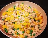 รูปขั้นตอนการทำที่ 5 ของ ข้าวกล้อง อกไก่ผัดสับปะรด (สูตรอาหารคลีน)