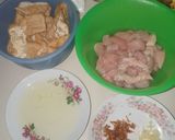 Foto langkah ke 1 dari resep 1042. Tahu Bakso Ayam Topping.