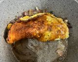 A picture of step 6 of Easy cheddar n veggie omelette.