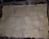 Foto del paso 7 de la receta: Pastel de patata, queso y lacón, con bechamel al horno😋🍽