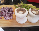 Foto del paso 1 de la receta: Pasta con salsa vegetariana al roquefort
