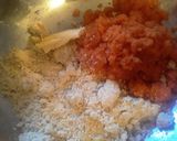 Foto del paso 1 de la receta: Arepa de Zanahoria 🥕con relleno hawaiano!!!😜😜😜🍘🧀🥓🍍🍘