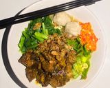 Foto langkah ke 6 dari resep Mie Ayam Baso Simple.