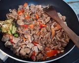 Foto langkah ke 2 dari resep Ampela Masak Pedas.